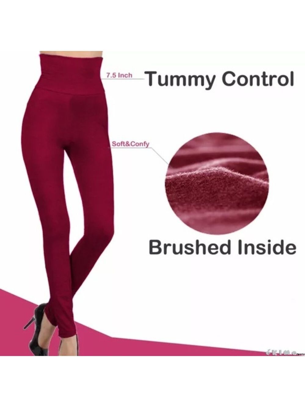 Brand New High Waist‎ Tummy Control Leggings. Women's Fashion - Picture 9 of 16